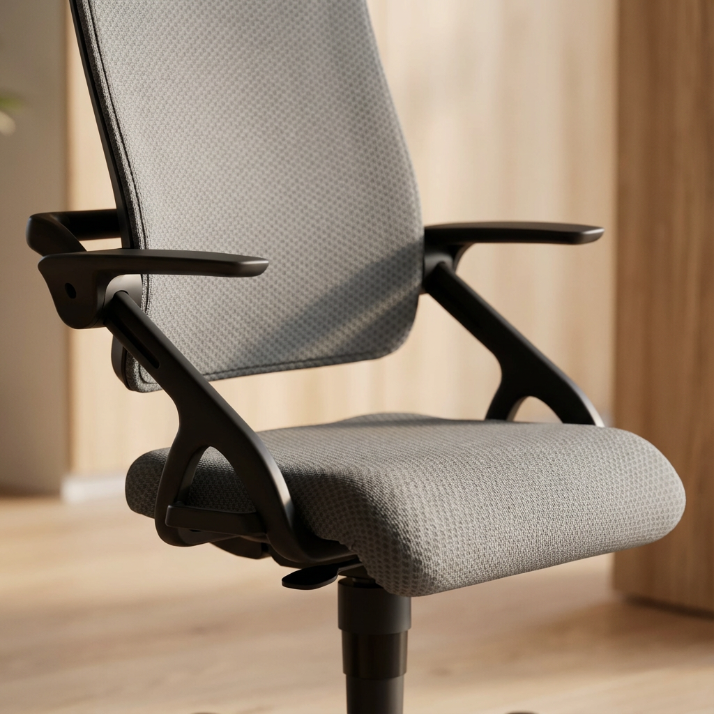 Bürostuhl Tio Schwarz Grau 7