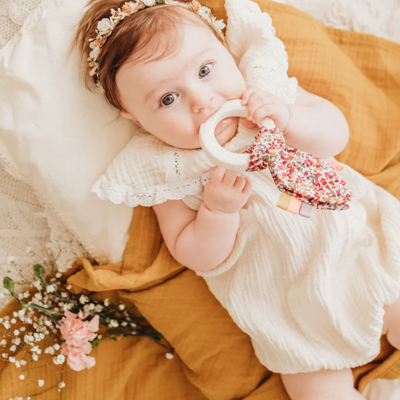 Tuch Muslin Klein Gelb #2