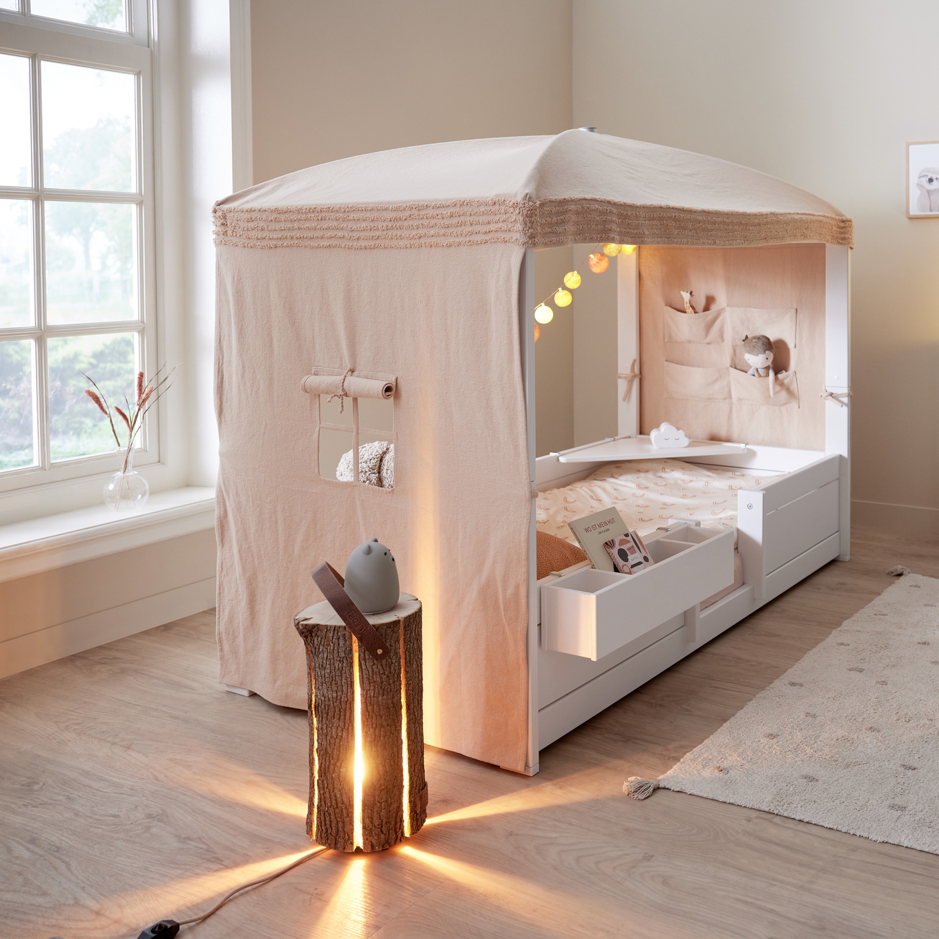 4 in 1 Himmelbett Essence Peach #2