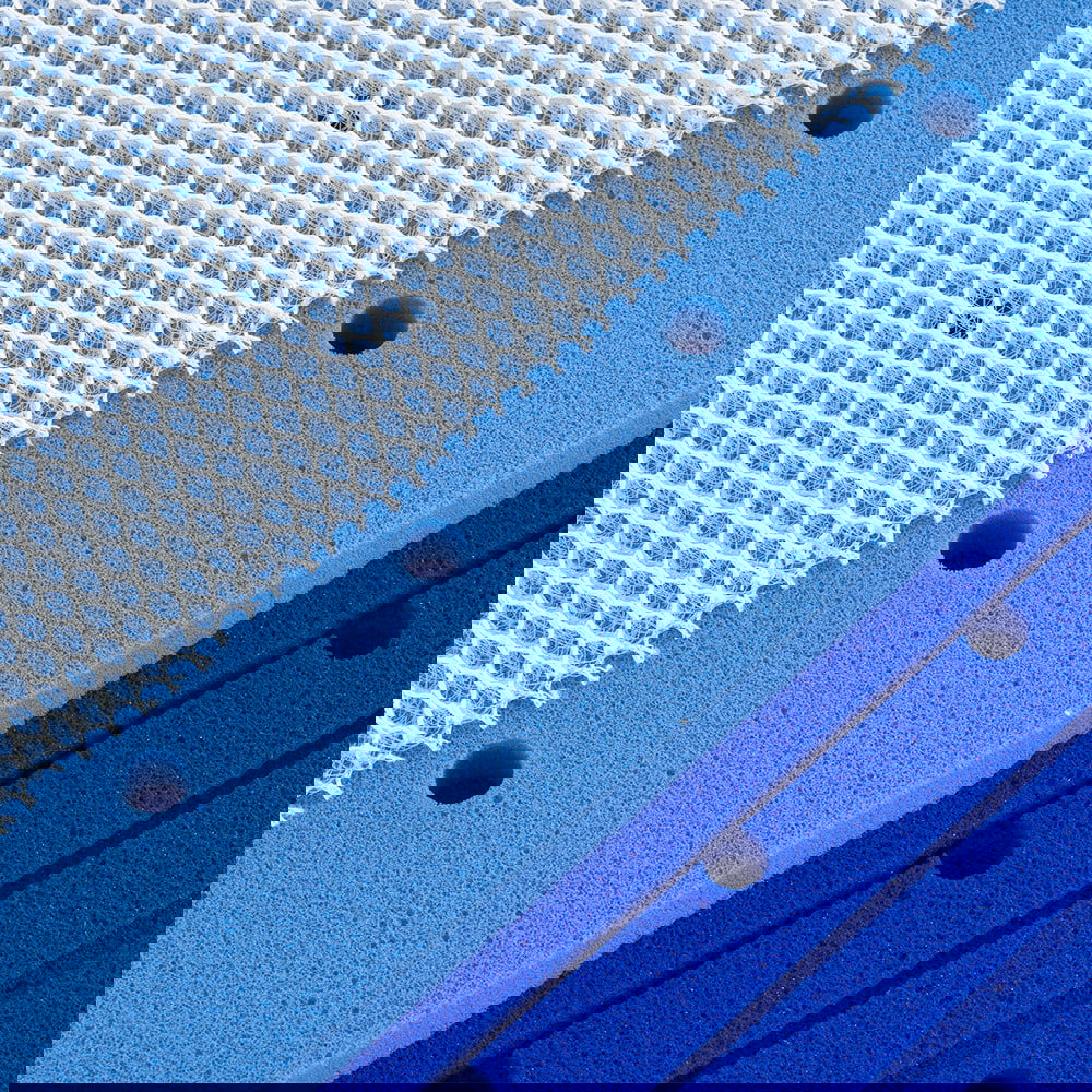 Babymatratze Ozeanblau 60 x 120 cm #2