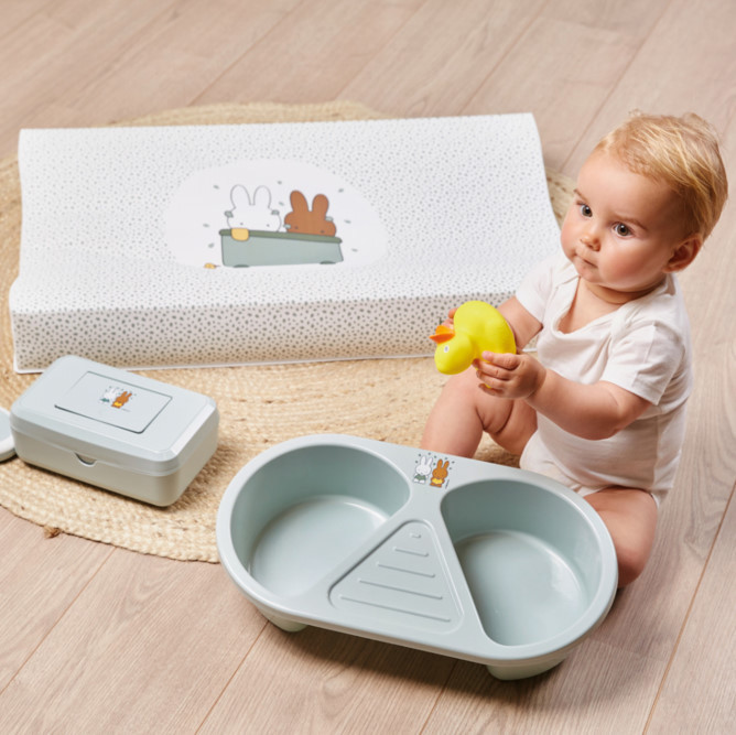 Wickelkissen 72x44cm Miffy & Melanie #2