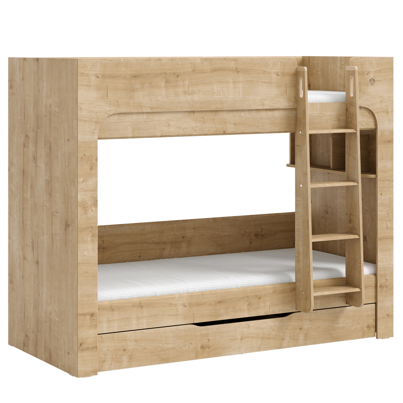 Etagenbett Mocha mit Ausziehkasten