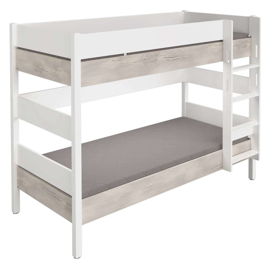 Etagenbett Kira Nautik mit gerader Leiter, 90 x 200 cm