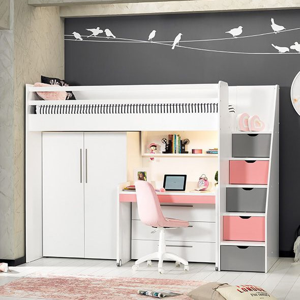 Schreibtisch Neo Klein Pink #2