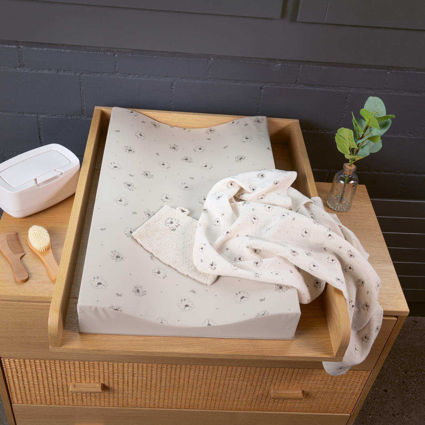 Waschhandschuh 2 Stück Tiny Sheep 3