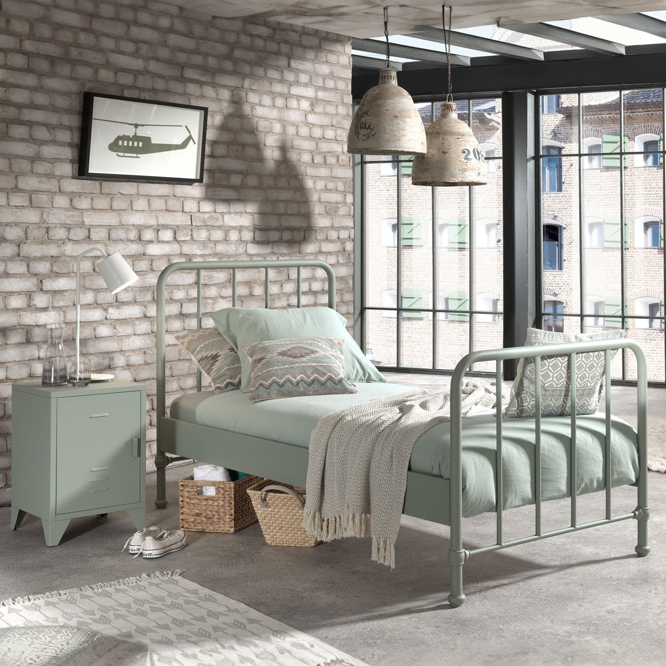 Kinderzimmer Bronxx 2-teilig Set Mint #2