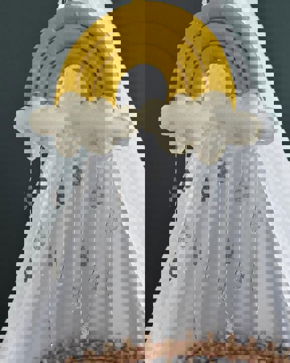 Babymobile Regenbogen Mustard 2