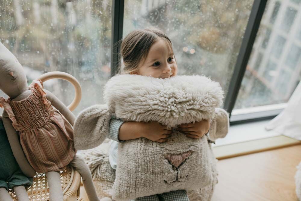 Dekokissen Pink Nose Sheep #2