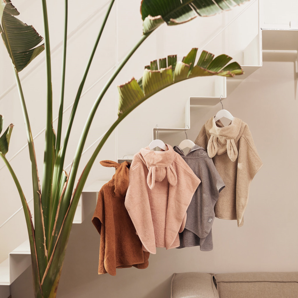 Badeponcho Pale Pink #2