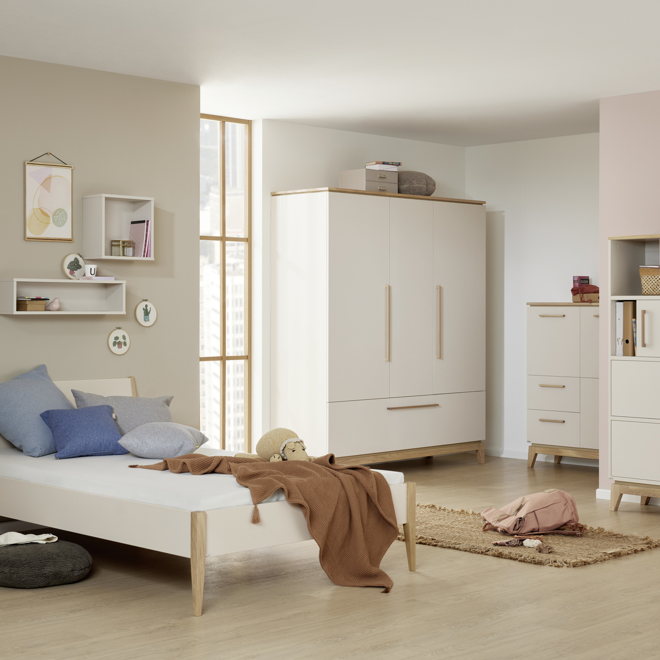 Kleiderschrank Stiene 3-türig #2