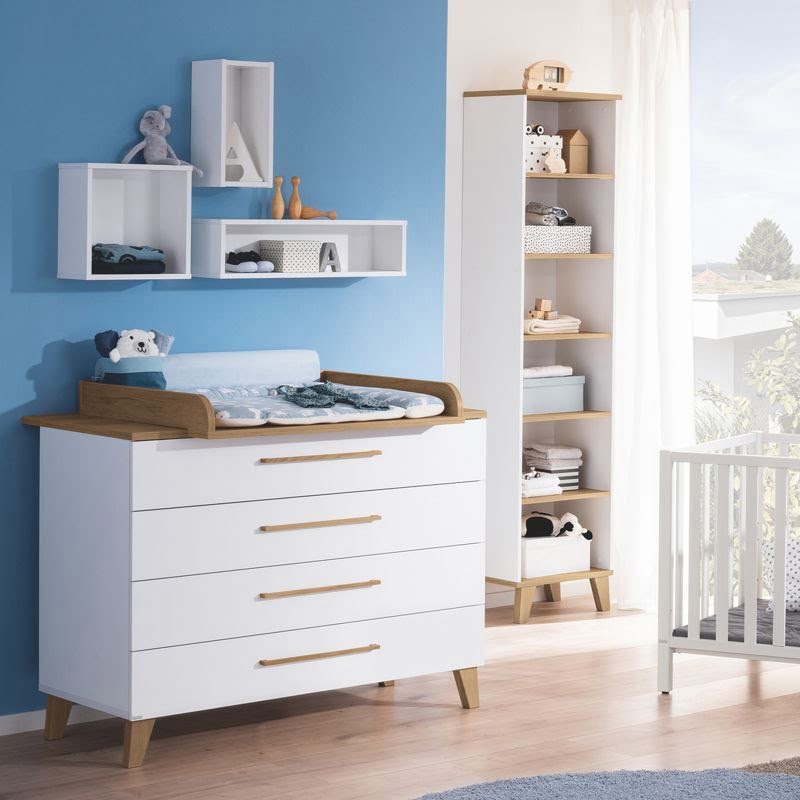 Wandregal Quadratisch Kreideweiss 6