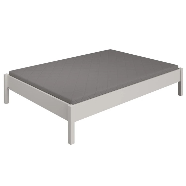 Studiobett Tiago Kieselgrau, 120 x 200 cm