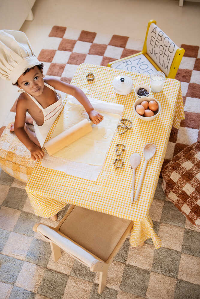 Teppich Kitchen Tiles Toffee 3