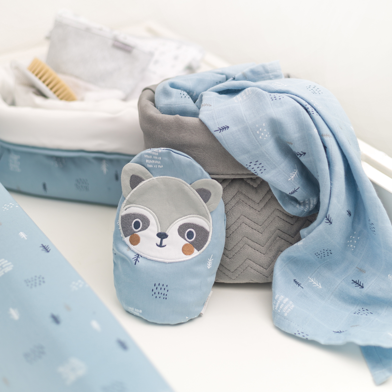 Pucktuch Gaze Indigo Woods #2