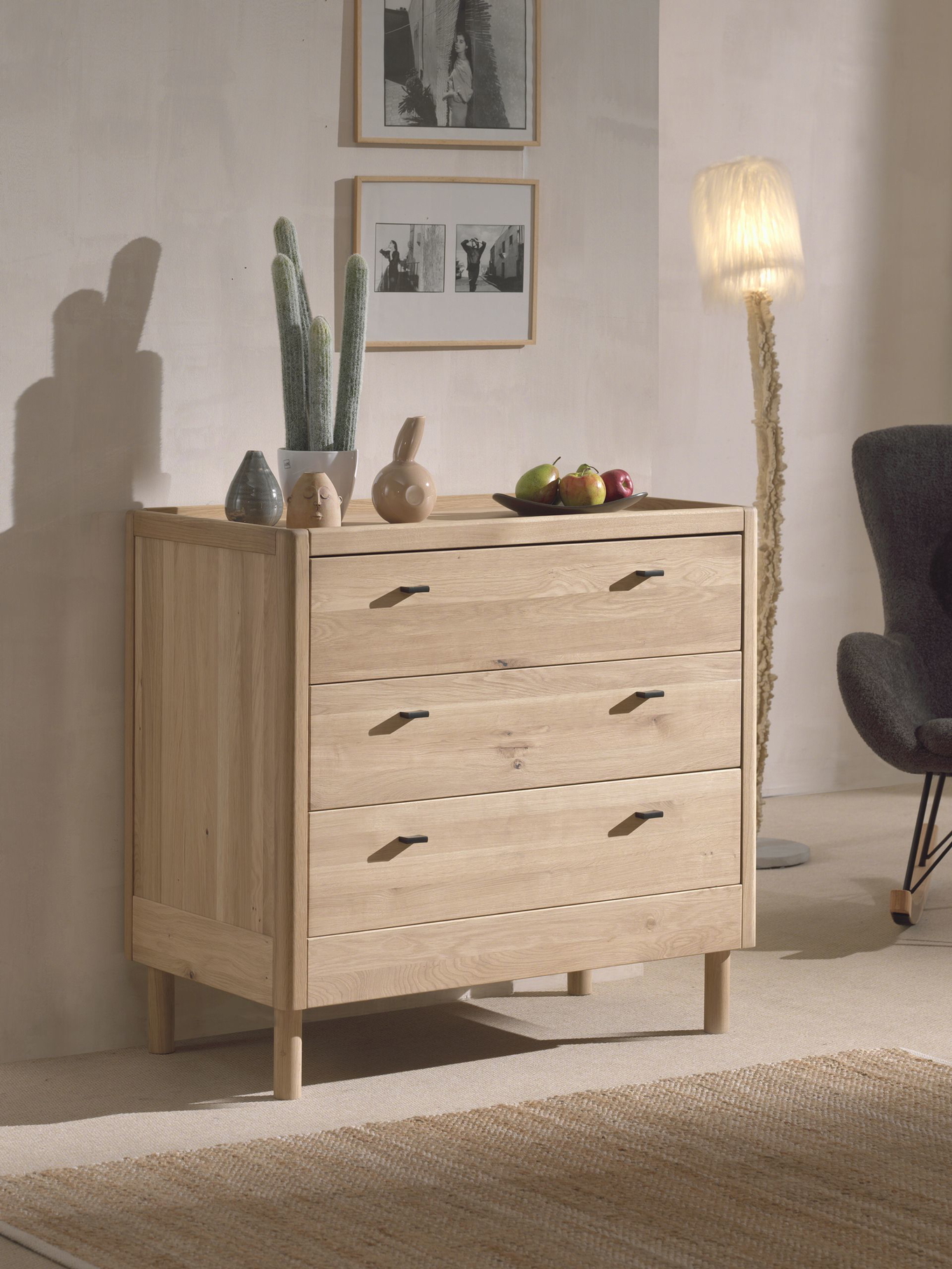 Kommode Forrest mit Schubladen Holz 3