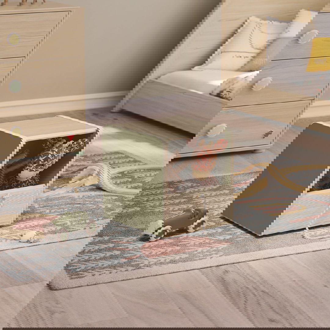 Hocker / Spielzeugkiste Montes Natur #2