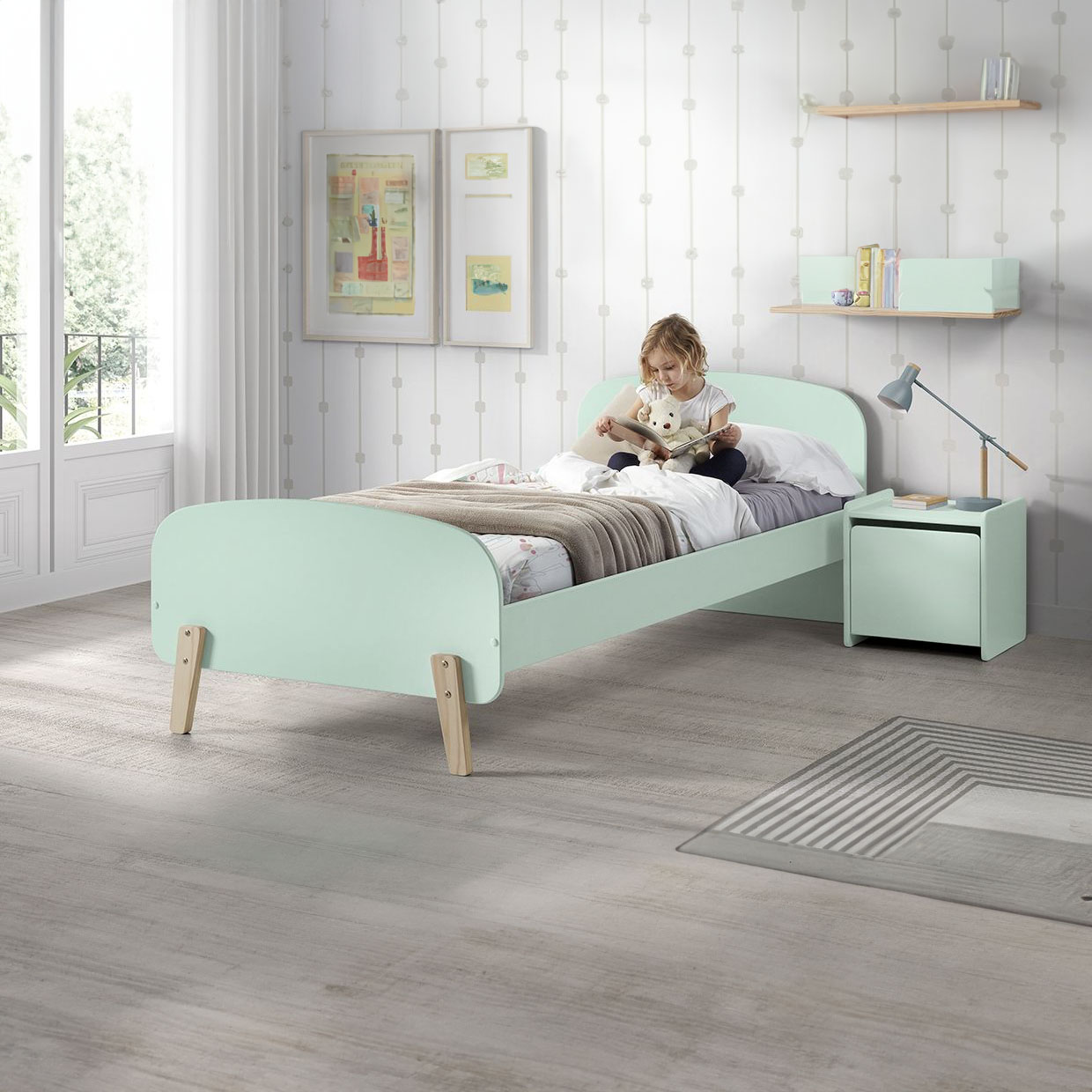 Kinderzimmer Kiddy 2-teilig Set Mint #2