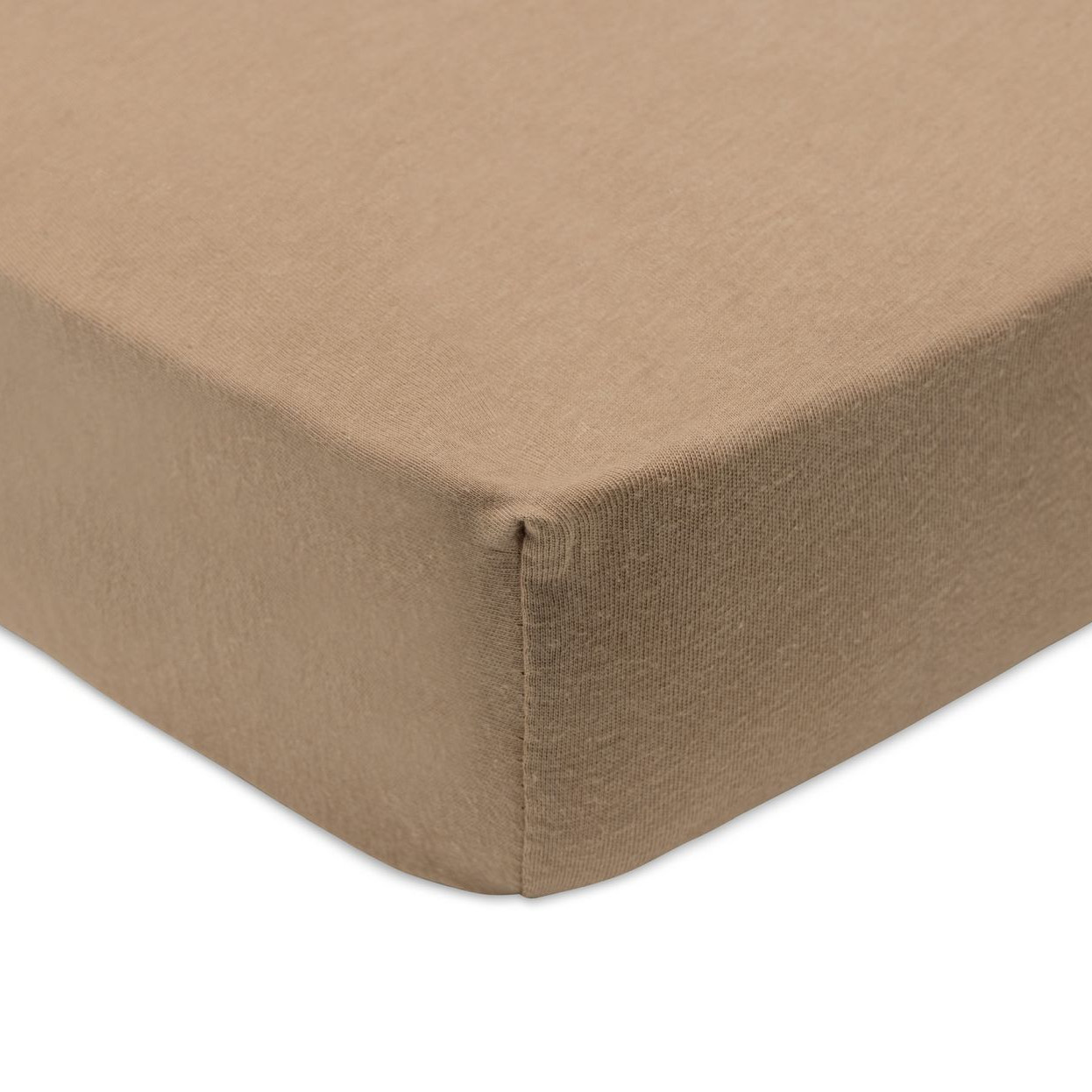 Fixleintuch Jersey 70x140cm 2er Pack Sea Green, Biscuit 3