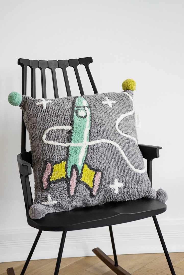 Dekokissen Rakete #2