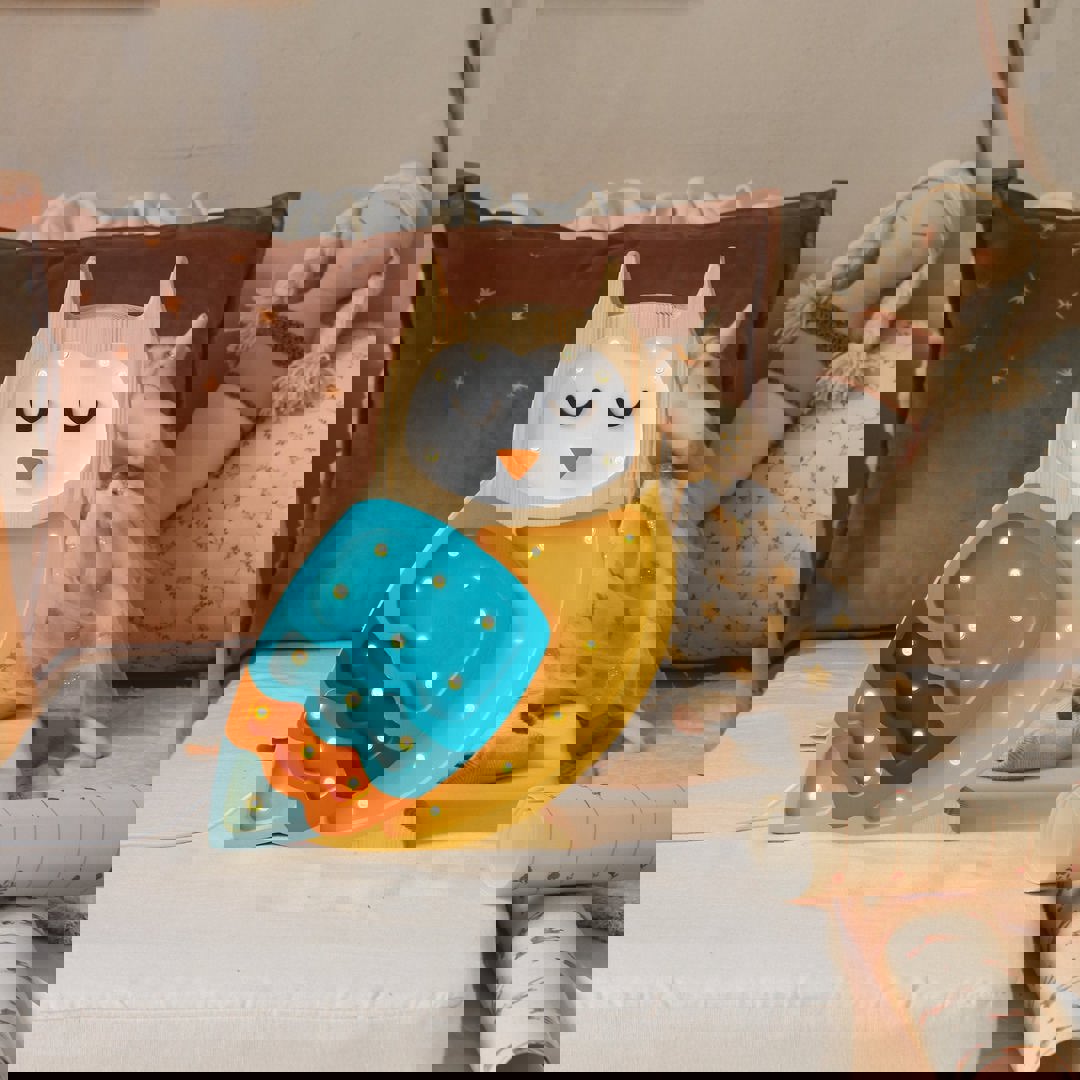 Nachtlampe Eule Mustard #2