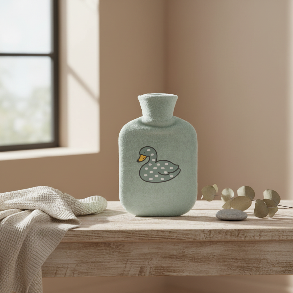 Gummibettflasche mit Frotteeüberzug Sepp 3