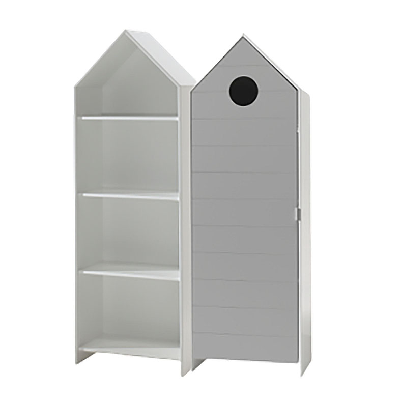 Regalschrank Casami 2-teilig Set Grau