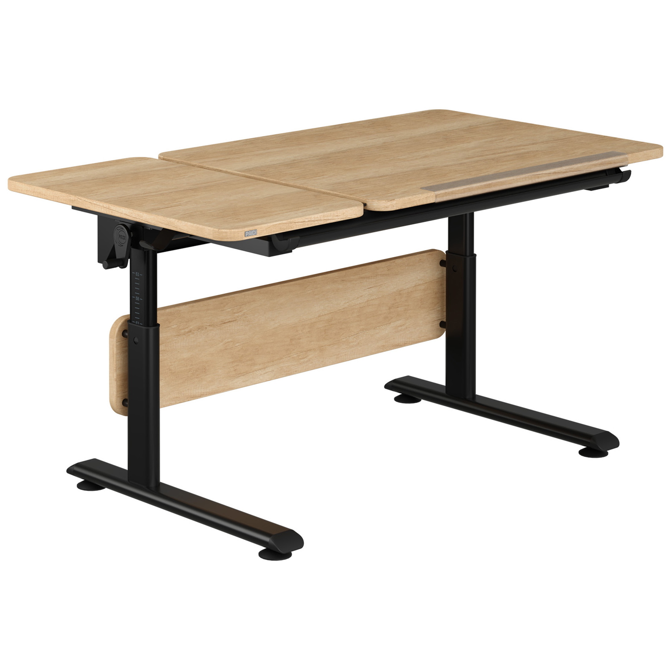 Schreibtisch Diego 130 GT Schwarz Braun