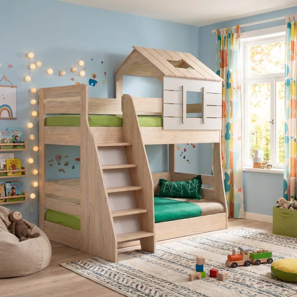 Etagenbett My House Braun #2