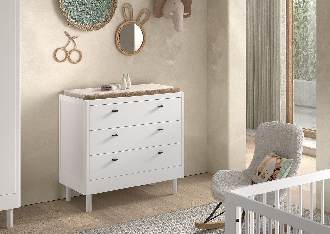 Babyzimmer Forrest 3-teilig Set 7