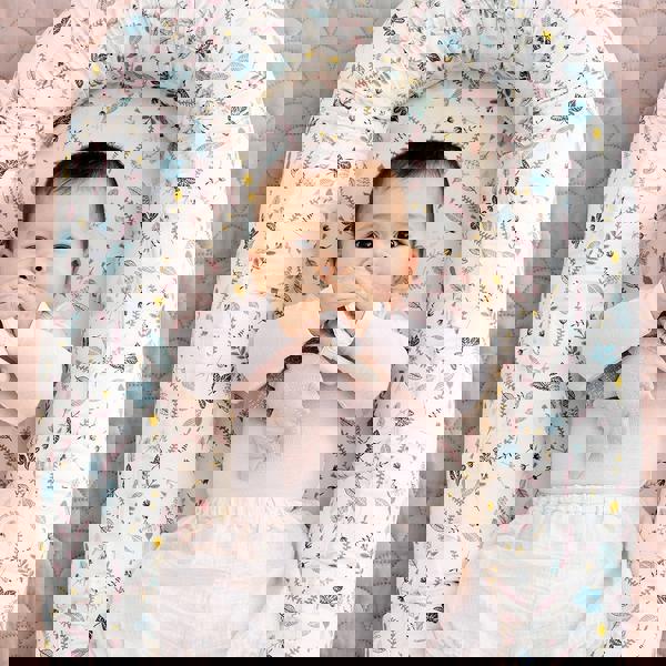 Rassel Blätter Rosa Mix #2