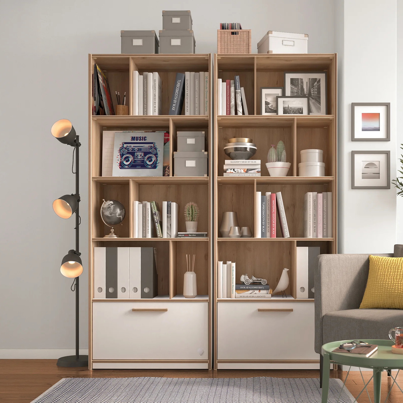 Bücherregal Modera Medium 3