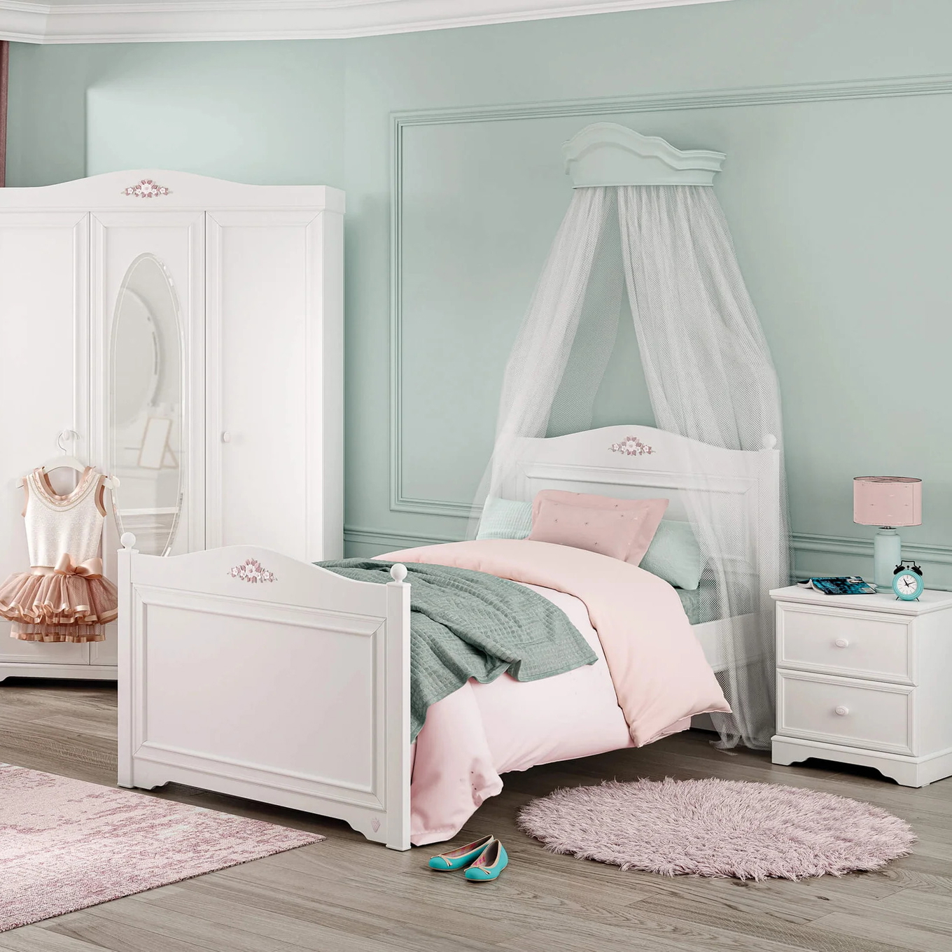 Bett Rustik Standard, 100 x 200 cm 3