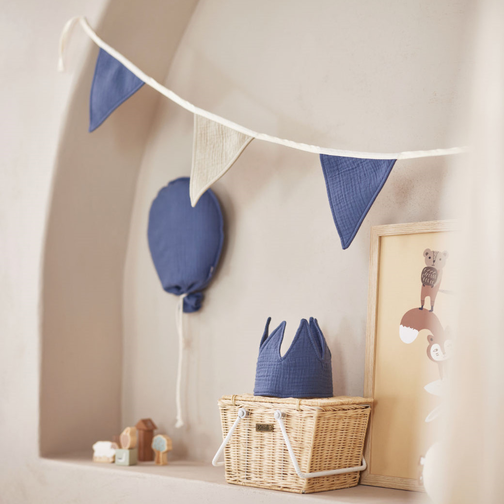 Girlande Griande Blue Olive Green #2