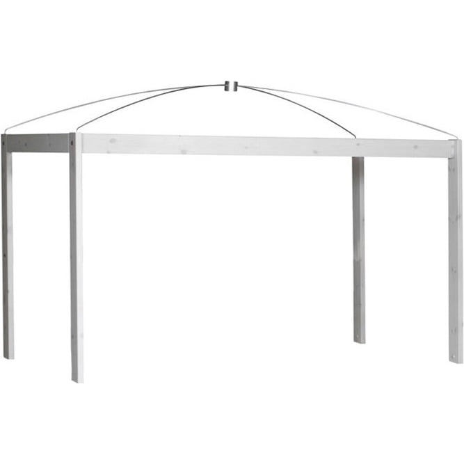 Himmelgestell Lifetime für Basisbett Weiss lasiert