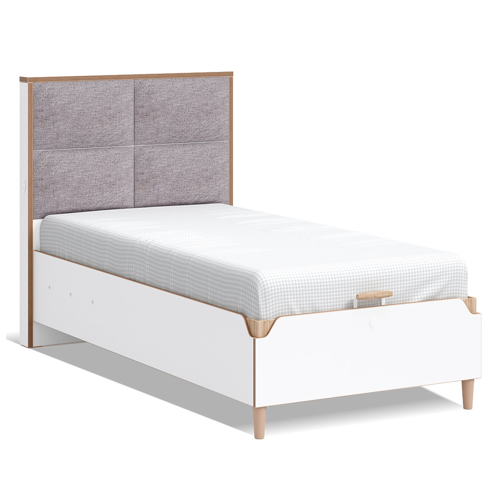 Bett Modera mit Stauraum, 100 x 200 cm