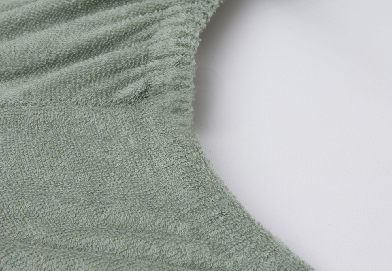 Wickelkissenbezug Frottee Ash Green Leaf 2er Pack 4