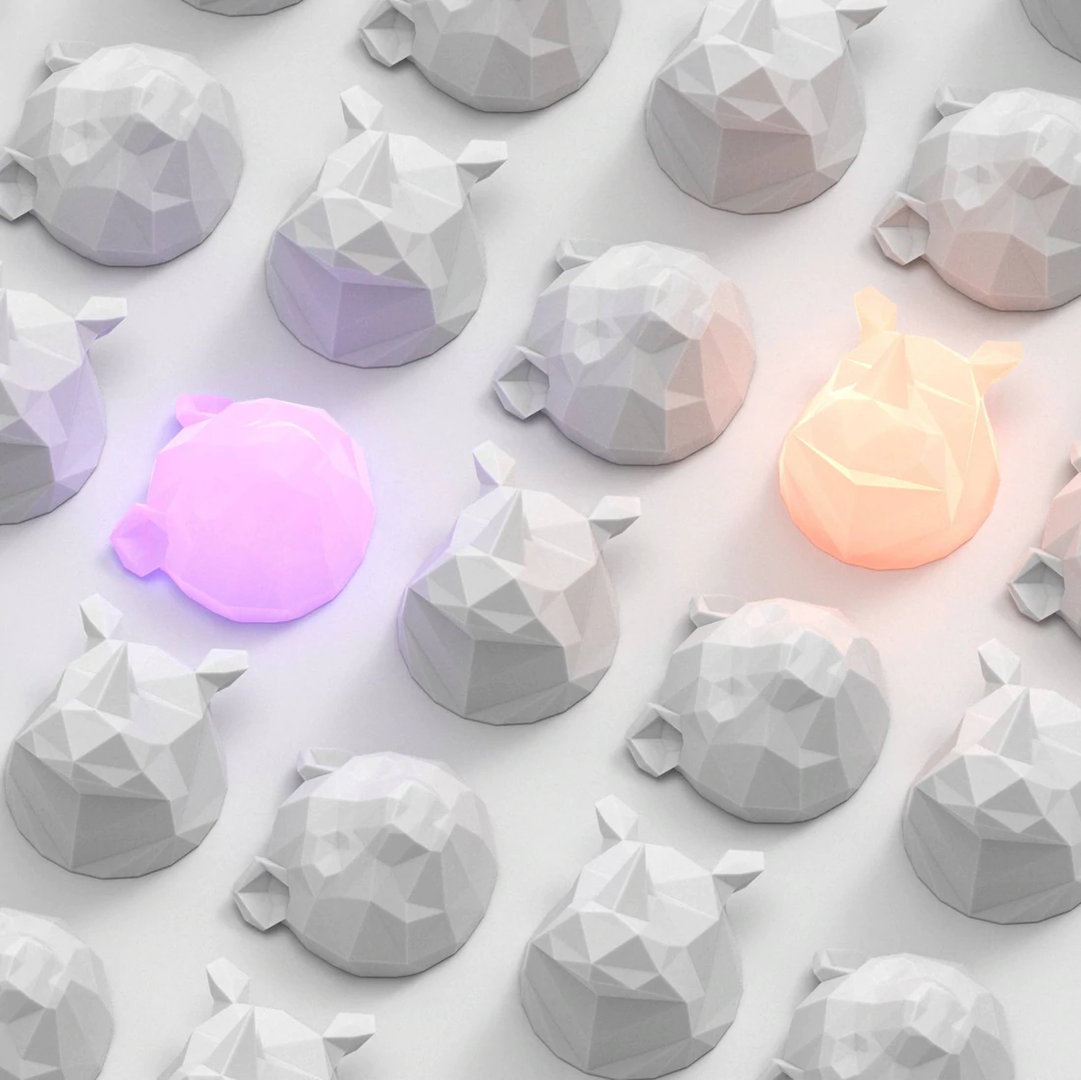 Wandlampe Panda mit Fernbedienung 3