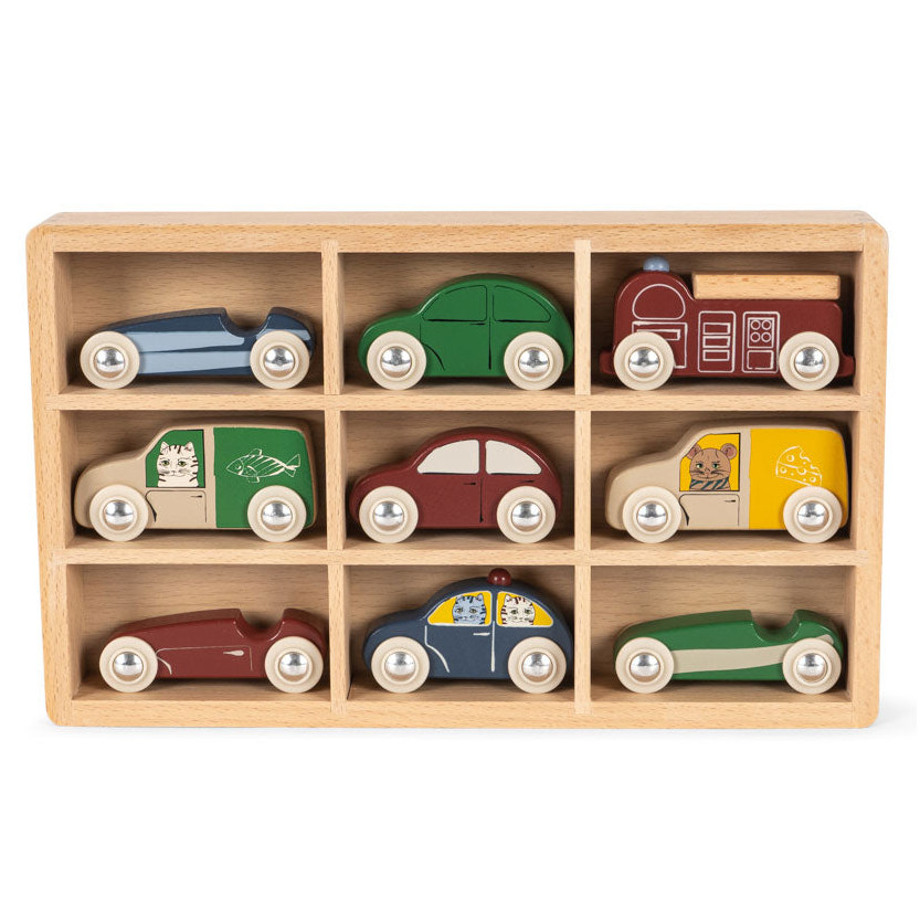 Holzspielzeug Mini Autos