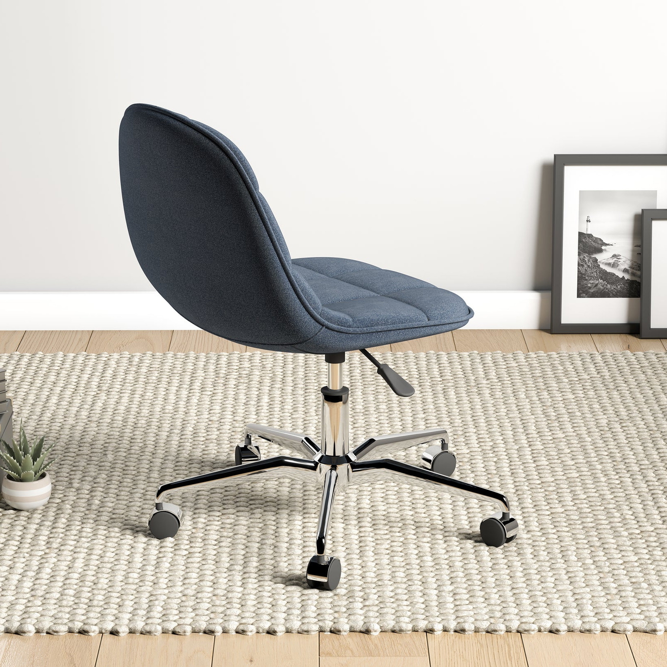 Bürostuhl Modern Lite Blau 4