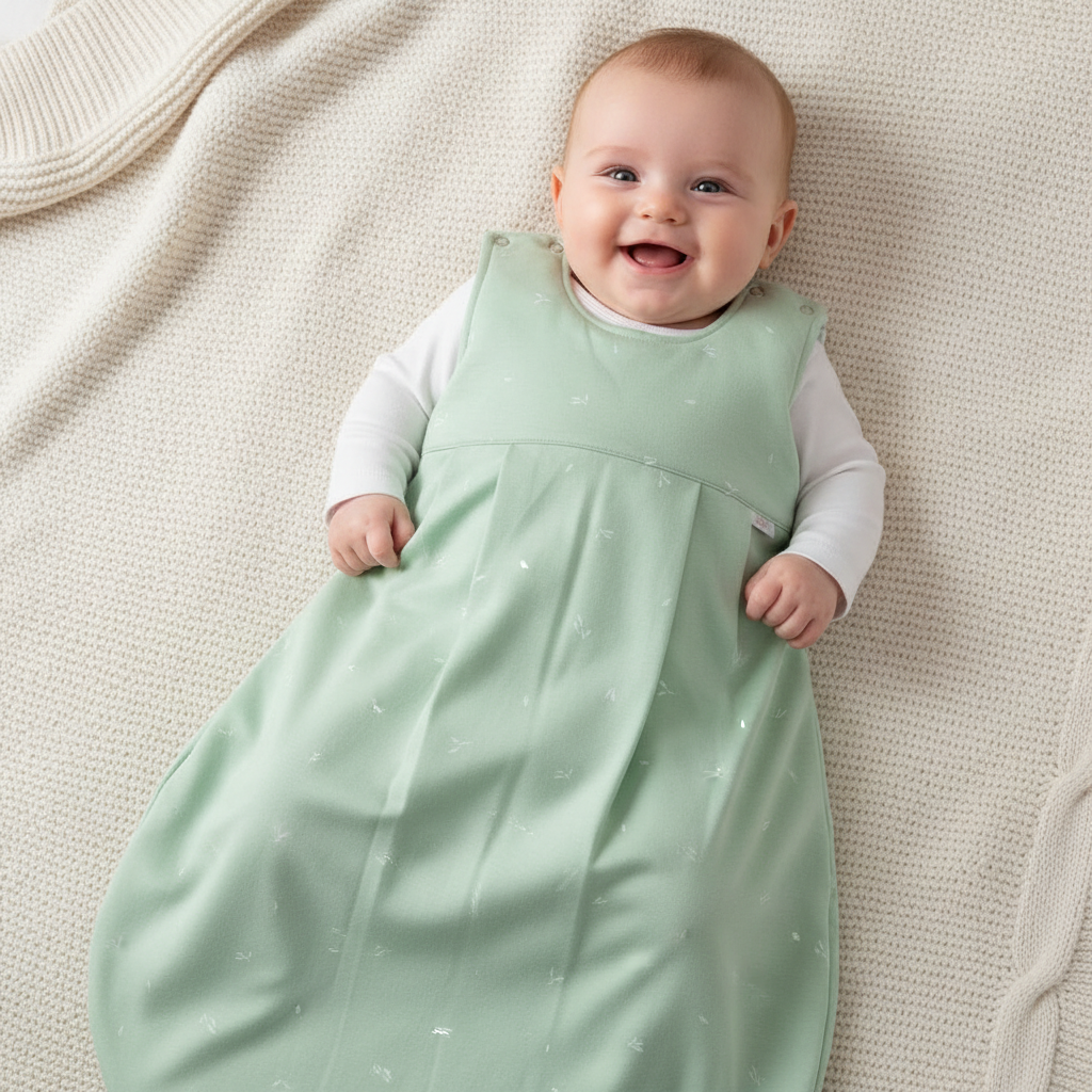 Schlafsack Tencel 20099 Grün, 86/92 #2