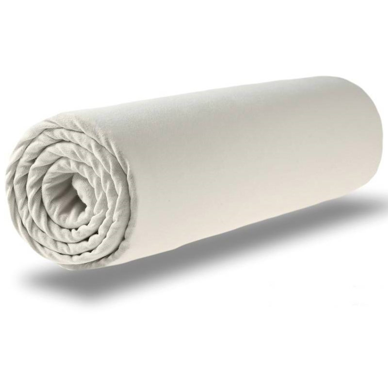 Fixleintuch Jersey Écru 60 x 120 cm