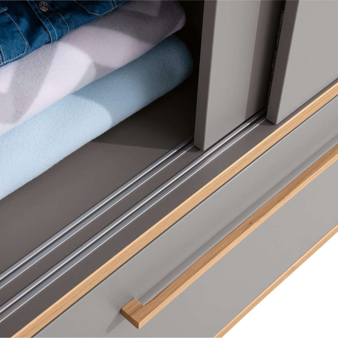 Kleiderschrank Sten mit Schiebetür, Breit 11