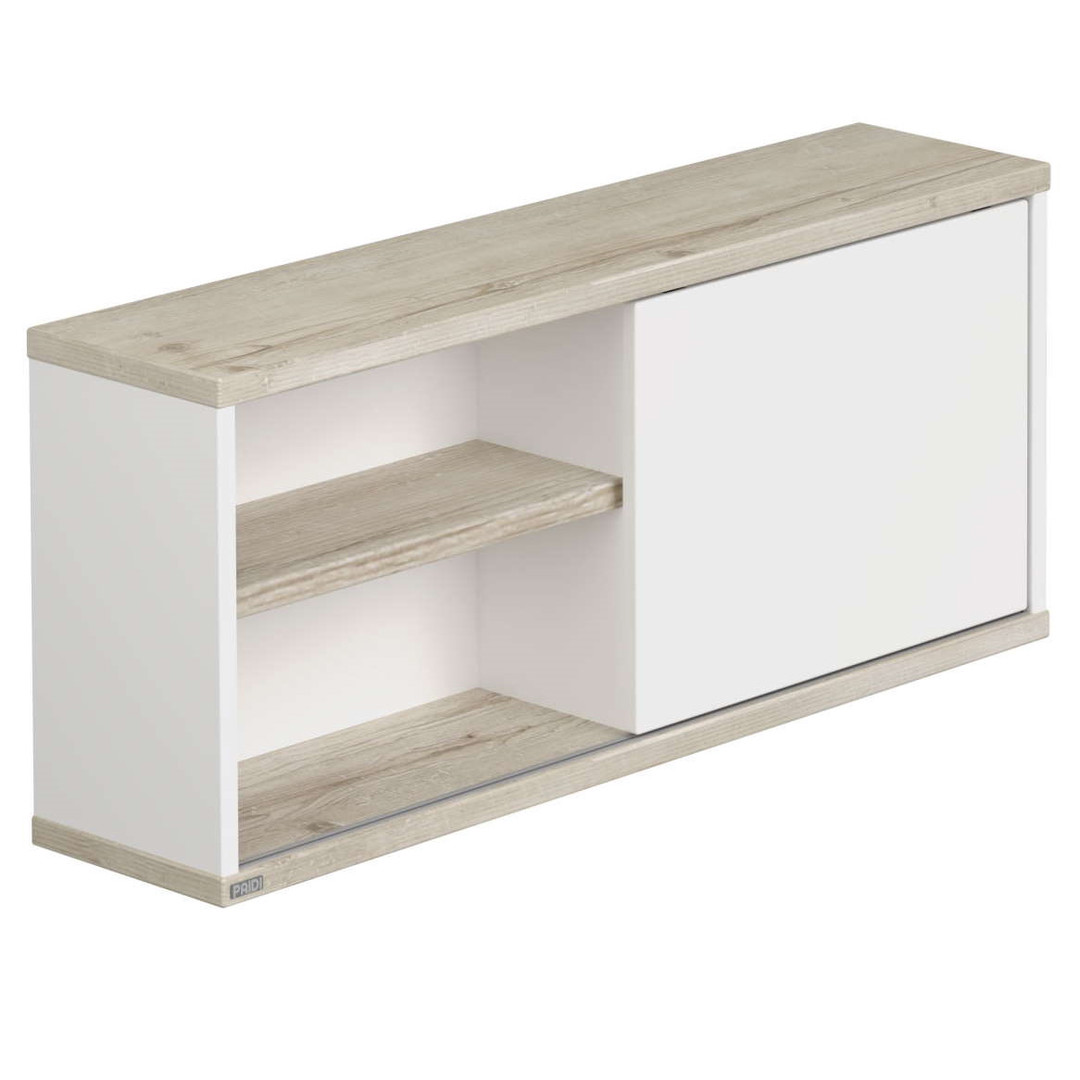 Wandregal Carlo mit Schiebetür