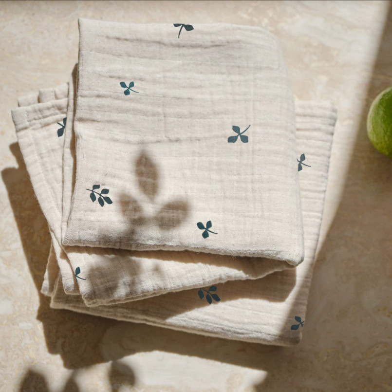 Spucktücher Leaves 2er Set #2