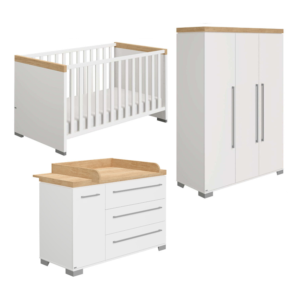 Babyzimmer Kira Set 3-teilig Nebraska