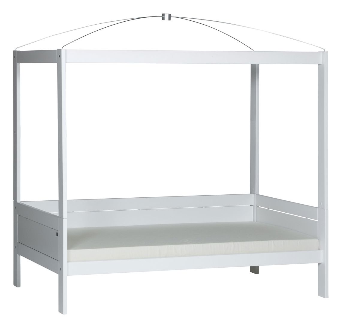 Himmelbett Lifetime Rollrost, Weiss, 90 x 200 cm