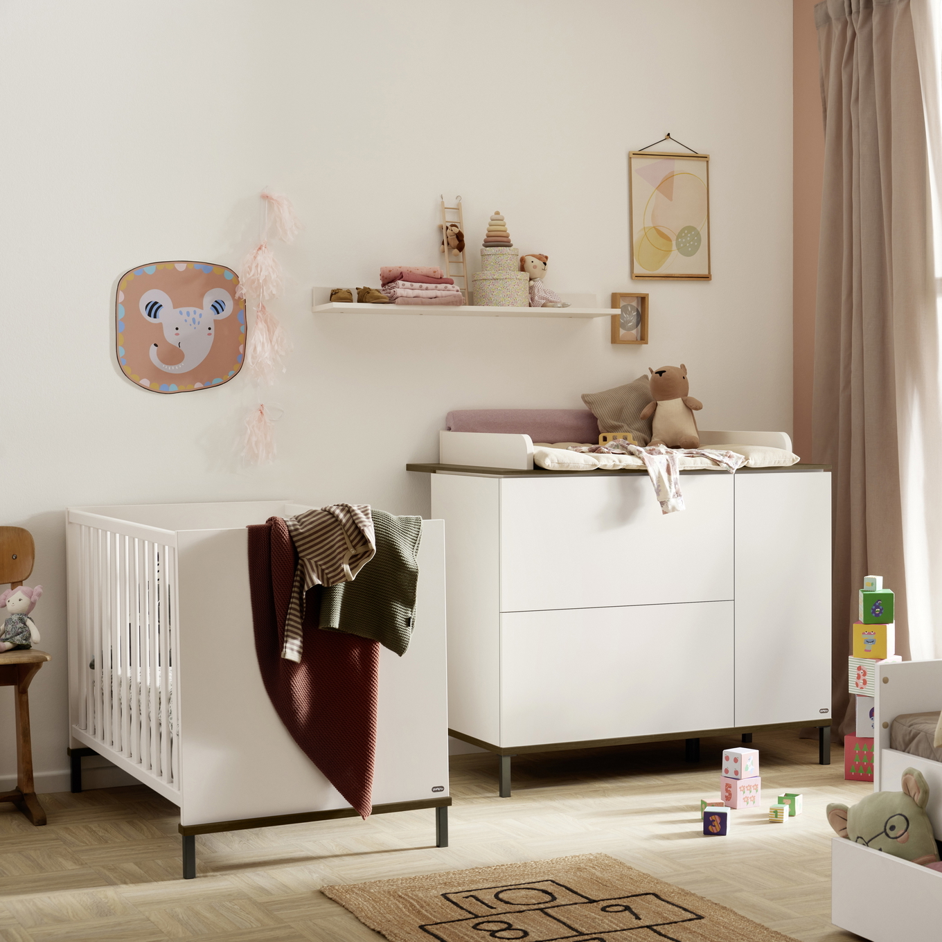 Babyzimmer Lovely Aliv Yuny Set 3-teilig 5