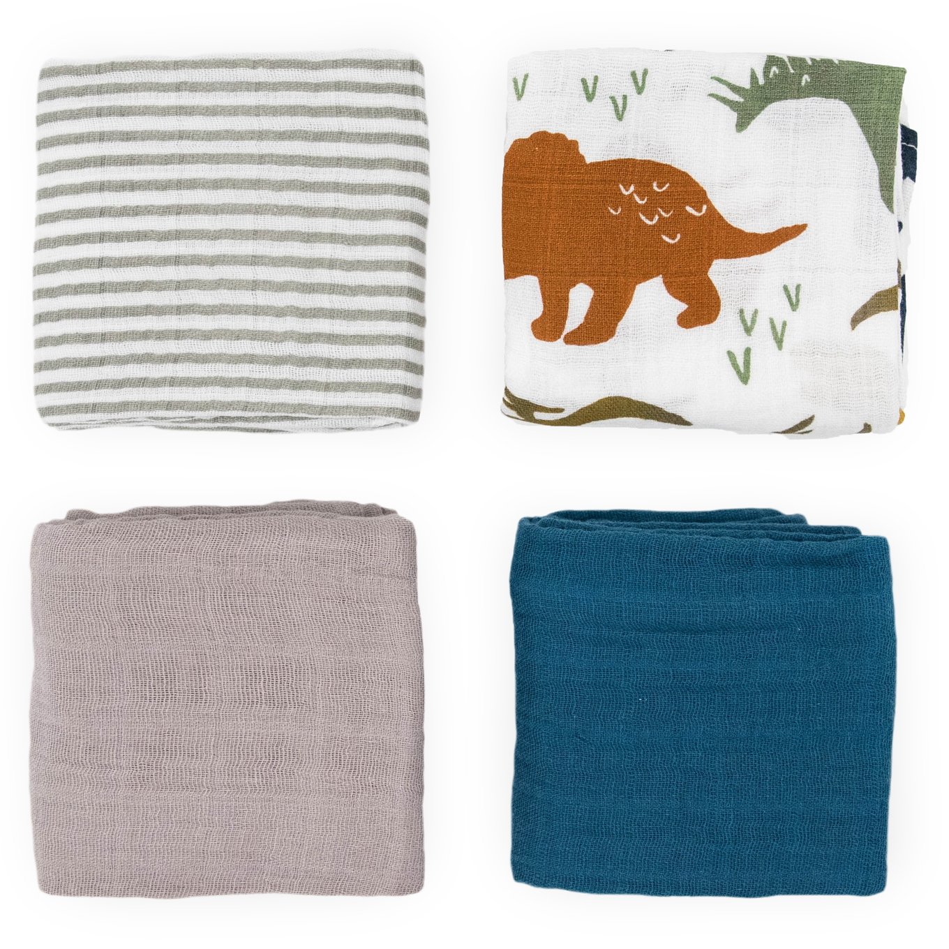 Spucktücher Dino Friends 4er-Set