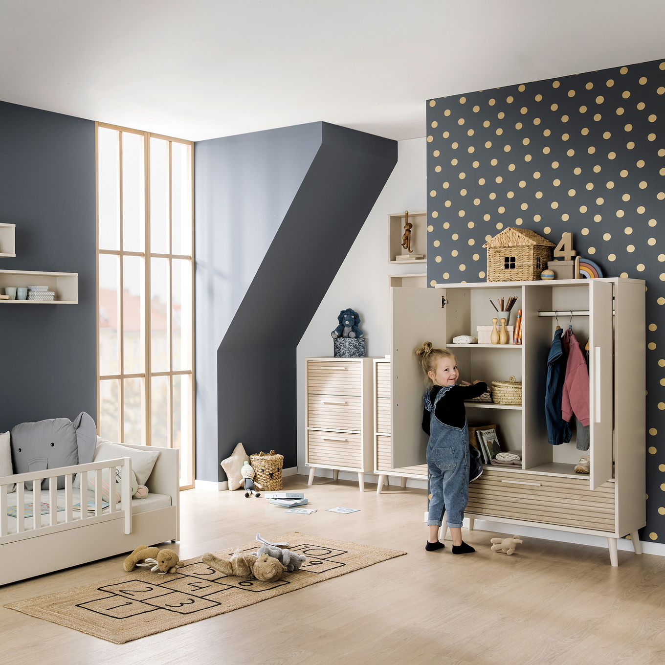 Kleiderschrank Eefje Tiny Groovy Oak #2