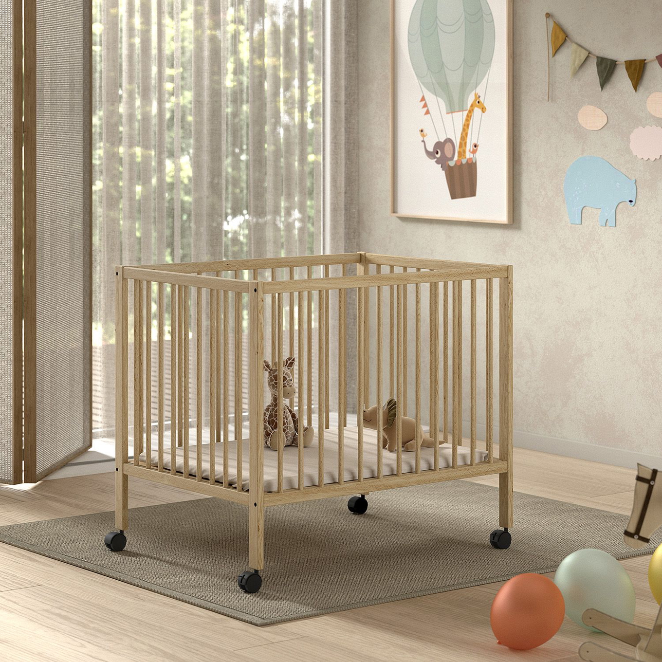 Laufgitter Dino Holz #2